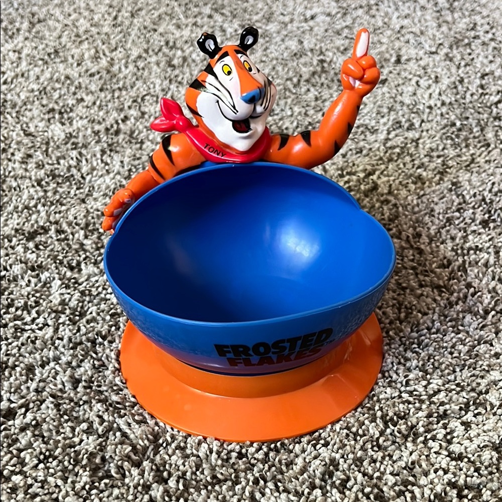 Tony the Tiger Kelloggs Frosted Flakes 2000 Cereal Bowl